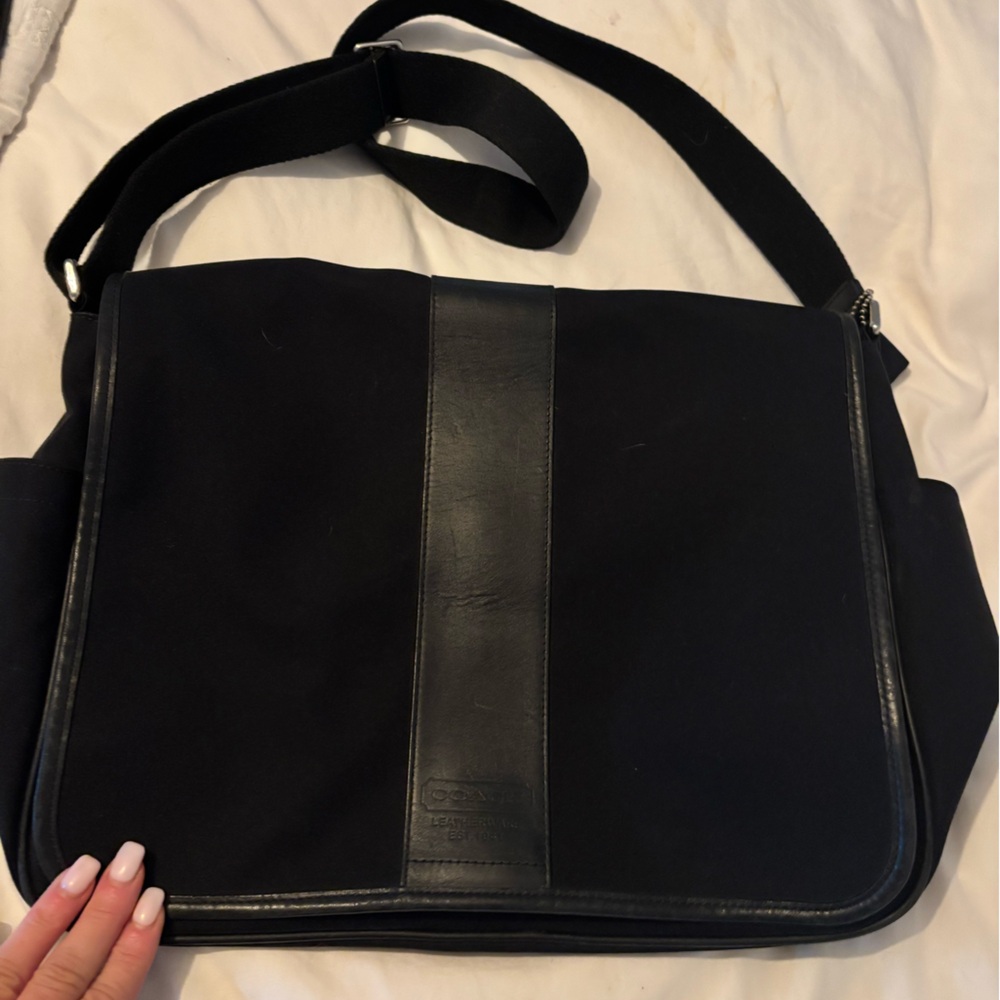 COACH messenger bag.
